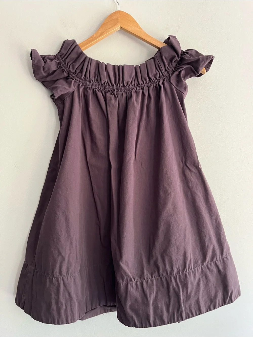 Free People Sophie Night BloomOff-Shoulder Ruffle Mini Dress Medium